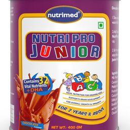 Nutrimed Nutri Pro Junior Growth Nutrition Chocolate - 400 gm-picture-25
