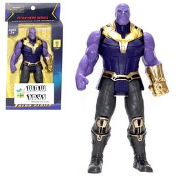 Wow Toys Delivering Joys of Life Titan Series Super Villain Realistic Action Figure Toy Purple - Height 18 cm-image-74