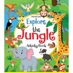 Explore the Jungle Activity Book with Stickers and 3D Models-19
