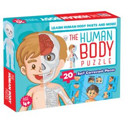 Hello Friend Books Early Learning Puzzles: The Human body- Fun and Easy Jigsaw Puzzle with 20 Puzzle Pieces to Learn Human Body Parts for Children-69
