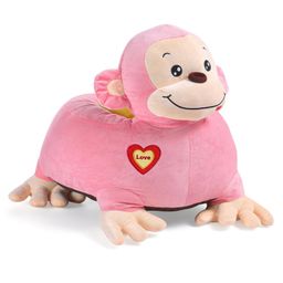 ToyMark Big Monkey Soft Toy Sofa Pink - Length 45.5 cm-picture-13