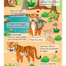 dreamland publications Explore the Jungle Activity Book with Stickers and 3D Models image 3