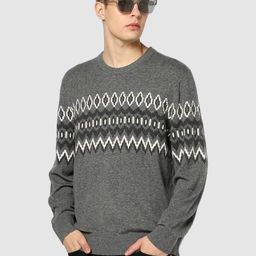 GAP Fairisle Men Printed Pullover Sweater-image-34