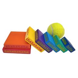 Gyanotoy Wooden Lagori Pitthu game - Multicolor image 4