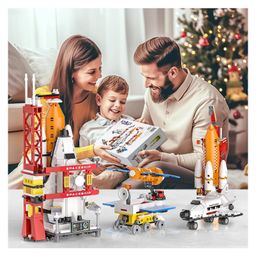 Amitasha 3in1 Space Satellite Exploration Building Blocks for boys & girls image 4