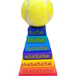 Gyanotoy Wooden Lagori Pitthu game - Multicolor image 5
