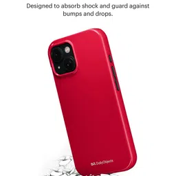 DailyObjects Solid Enamel Bumper MagSafe iPhone 15 Plus Back Case image 3