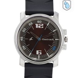 Fastrack Men Brown Analogue Watch NJ3039SP02C-55