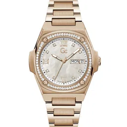 GC Women Dial & Stainless Steel Bracelet Style Straps Analogue Watch Y98002L1MF-image-49
