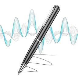 FREDI HD PLUS 32GB Pen Voice Recorder Voice Activated Recorder with PCM Noise Reduction for Lectures Meetings Classes Course Portable Voice Recorder image 1