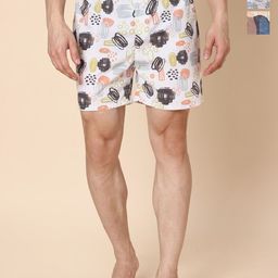 URBAN SCOTTISH Pack Of 3 Printed Ultra-Lightweight Boxers USBXDP02_S-image-97