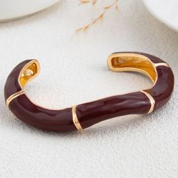 StyleCast x Revolte Gold-Plated Kada Bracelet-image-30