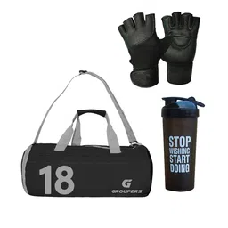 GROUPERS Printed Small Foldable Sports or Gym Duffel Bag-image-40