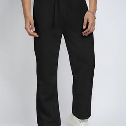 SHOWOFFFF Men Straight Fit Low-Rise Cotton Trouser-picture-22