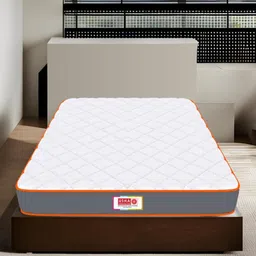 USHA SHRIRAM Grey & White 7-Zone Dual-Hard and Soft Orthopedic Quilted Queen Size Mattress-21