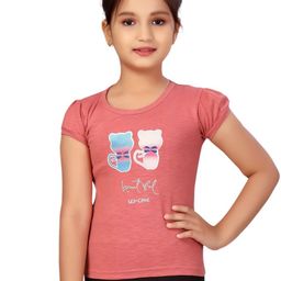 Lei-Chie Girls Printed Applique T-shirt-image-87