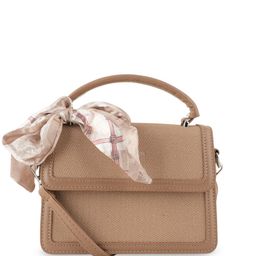 Flingo Textured PU Structured Handheld Bag-10