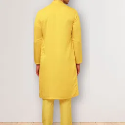 DEVOILER Men Ethnic Motifs Printed Thread Work Kurta image 5