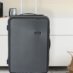 NOVEX Textured Hard-Sided Water-Resistant Large Trolley Bag-29
