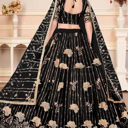F Plus Fashion Multi Net Lehenga Choli image 2