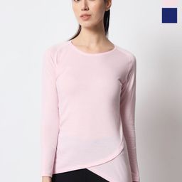 appulse Women 2 Pure Cotton Raw Edge Slim Fit T-shirt-image-68