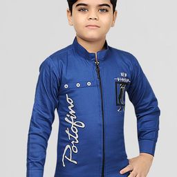 FASHION GRAB Boys Typography Printed Pure Cotton Shirt-image-19