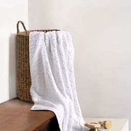 MYTRIDENT Nectarsoft Be Our Guest White Cotton 600 GSM Bath Towel-image-49