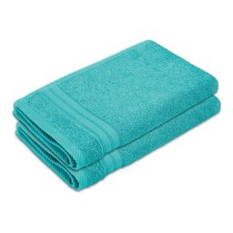 Layers Be Bold Blue 2 Pieces Pure Cotton 450 GSM Hand Towels-picture-38