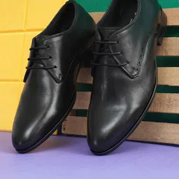 NICO NERINI Men LeatherFormal Derbys-picture-33