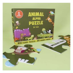 Shumee Animal & Alphabet Jigsaw Puzzle Set of 1 - 24 Pieces-image-20