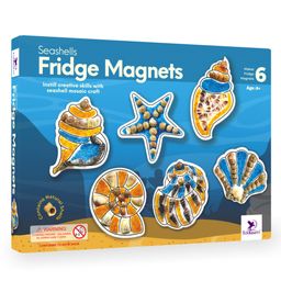 Toy Kraft Shells Fridge Magnets Kit - Multicolour-37