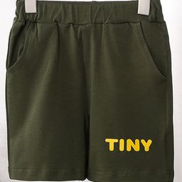 Kookie Kids Knee Length Shorts - Green-image-92