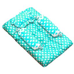 VParents Rosy Baby 4 Piece Bedding Set with Pillow & Bolsters - Green-image-32