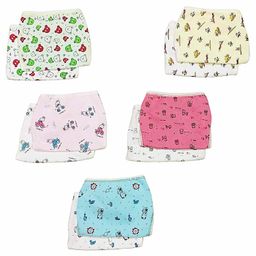 Chirsh Cotton Cloth Nappies Pack of 10 - Multicolour-22