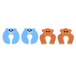 The Little Lookers Door Stoppers Pack of 4 - Blue Brown-image-53