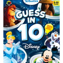 Skillmatics Card Game Guess in 10 Disney Edition Super Fun Mickey Mouse Lion King Game - 52 Cards-4