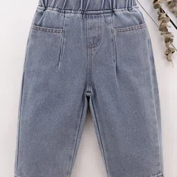 Kookie Kids Full length Denim Jeans - Blue-picture-1