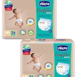 Chicco Comfypro Ultra Soft & LIght DiaperPantsNew Born - 24 Pieces (Pack of 2)-image-33