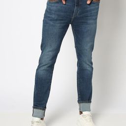 GAP Men Light-Faded Skinny-Fit Mid-Rise Jeans-picture-1