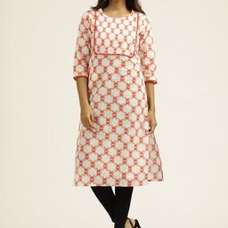 Jaipur Kurti Cotton Ethnic Printed Straight Kurta-image-61