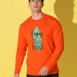 WOOSTRO Men Typography Printed Slim Fit T-shirt-image-83