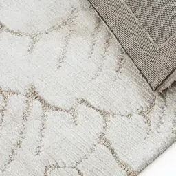 PLIVANA Beige Floral Design Carpet image 3