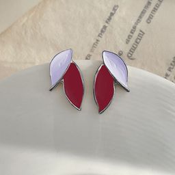 Krelin Silver-Plated Leaf Shaped Studs-31
