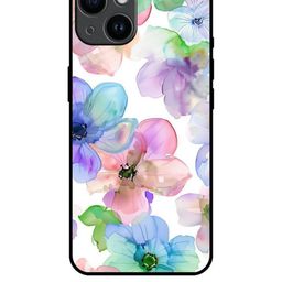 QRIOH Floral Printed iPhone 14 Back Case Mobile Accessories-image-111
