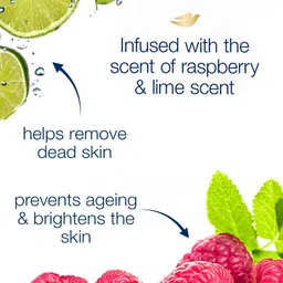 Dove Set of 2 Go Fresh Renew Nourishing Body Wash with Raspberry & Lime Scent - 1L Each image 5