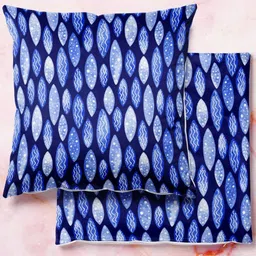 ArtzFolio Multicoloured Set of 2 Square Cushion Covers-91