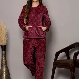 FABINALIV Women Printed Night suit-picture-45