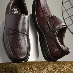 Auserio Men Leather Formal Slip-Ons-image-68
