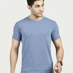 BE POSITIVE Men Self Design Embroidered Slim Fit T-shirt-picture-8