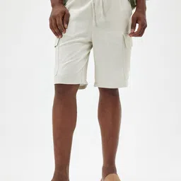 Koton Men Linen Shorts-image-39